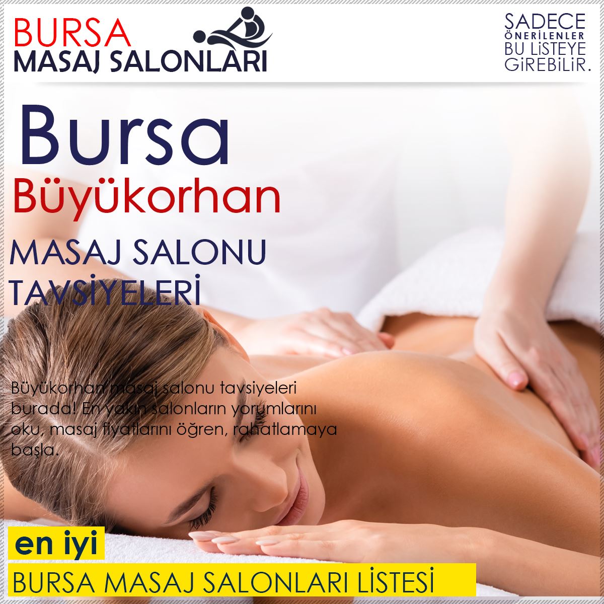 En İyi Büyükorhan Masaj Salonları ve Yorumları