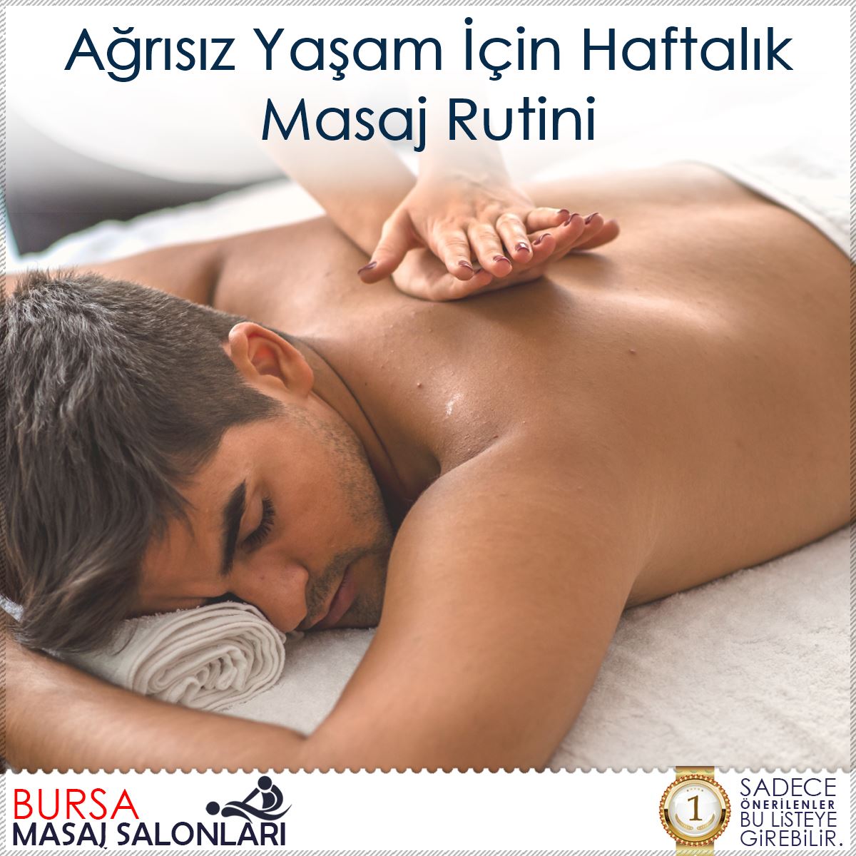 Ağrısız Yaşam İçin Haftalık Masaj Rutini : Kapak Görseli