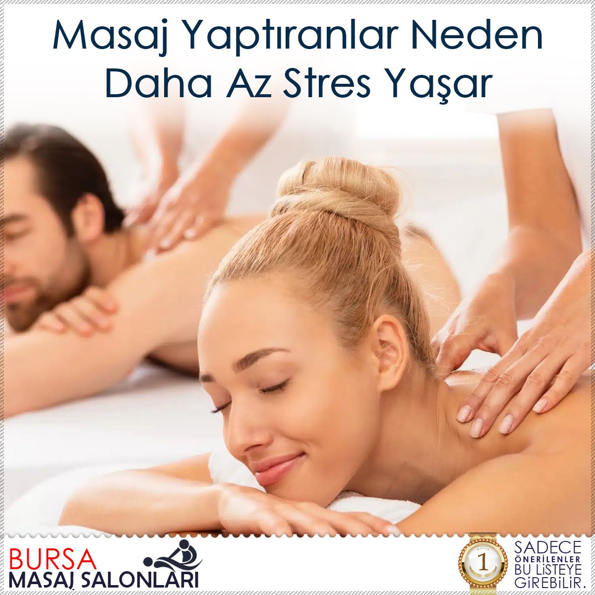 Masaj Yaptıranlar Neden Daha Az Stres Yaşar : Kapak Görseli