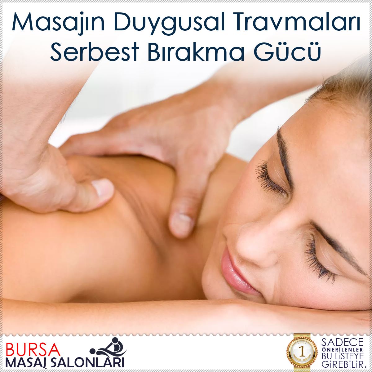 Masajın Duygusal Travmaları Serbest Bırakma Gücü : Kapak Görseli