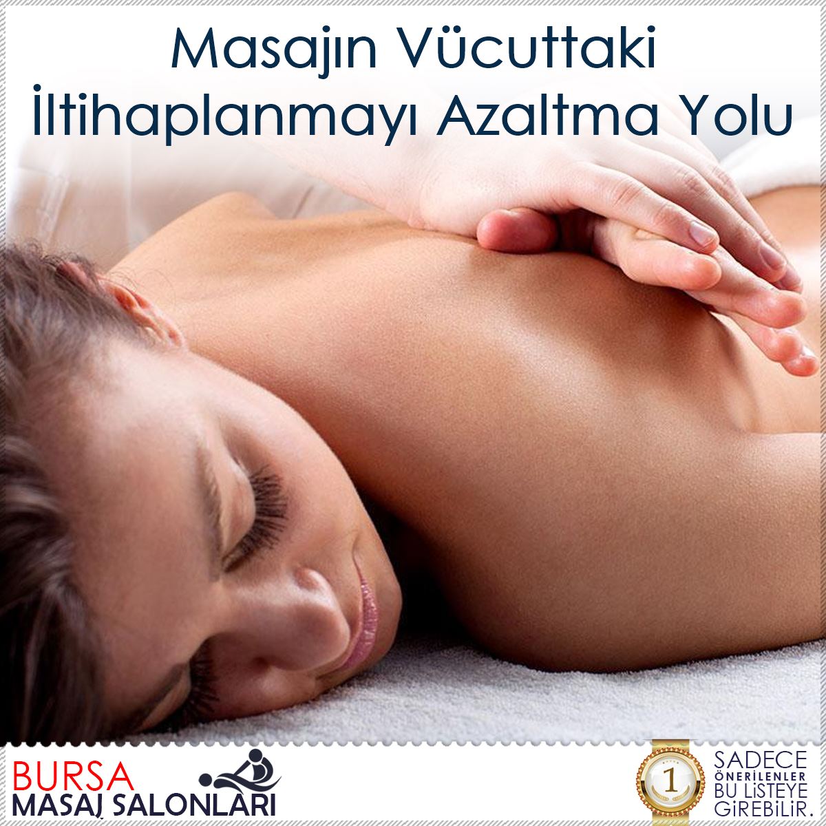 Masajın Vücuttaki İltihaplanmayı Azaltma Yolu : Kapak Görseli